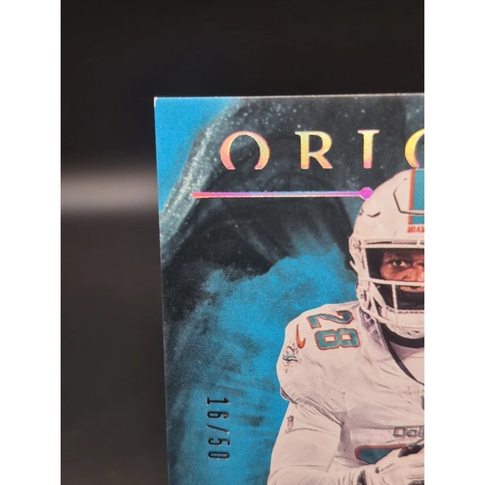 2024 Panini Origins De'Von Achane #38 Turquoise /50  SP Miami Dolphins